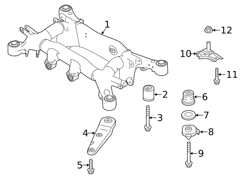Suspension Mounting for 2015 BMW 550i GT xDrive #0