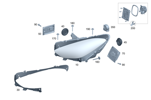 Front Illumination for 2025 Mercedes-Benz AMG GT 55 #0
