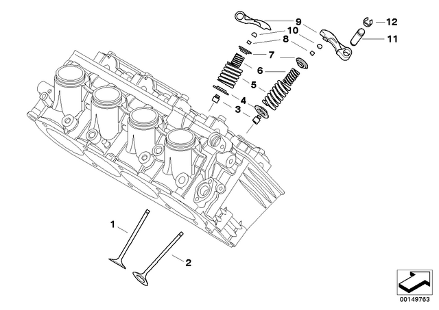 11347700903 - : Valve Spring Inner for BMW-Motorrad Image