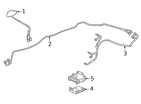 Antenna & Radio for 2013 Acura RDX #0