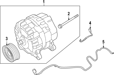 Alternator for 2023 Porsche 911 #2