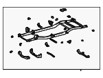 510033D784 - Body: Frame Assembly for Toyota: 4Runner Image
