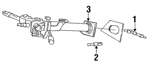 Shaft & Internal Components for 1993 Dodge Dakota #0