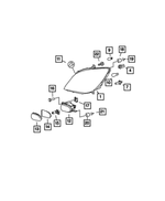 68012135AA - : Fog Lamp Bulb for Mopar Image