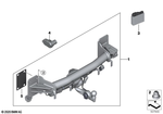 71606889279 - Equipment Parts: Trailer Tow Hitch Set Us for BMW: BMW ALPINA XB7, X7 40iX, X7 50iX, X7 M50iX, X7 M60iX Image image