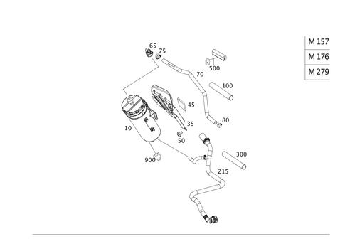 Fuel Lines and Breather Usa for 2016 Mercedes-Benz G65 AMG #0
