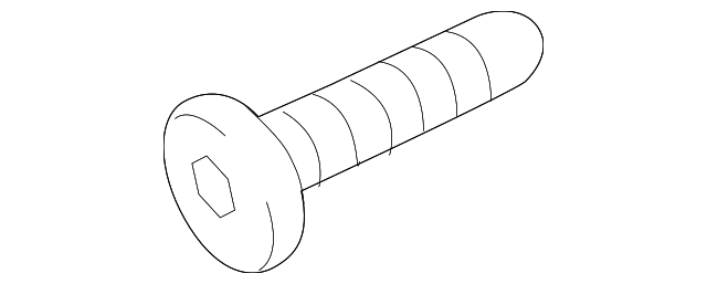 Water Pump Bolt - Porsche (N-105-268-02)