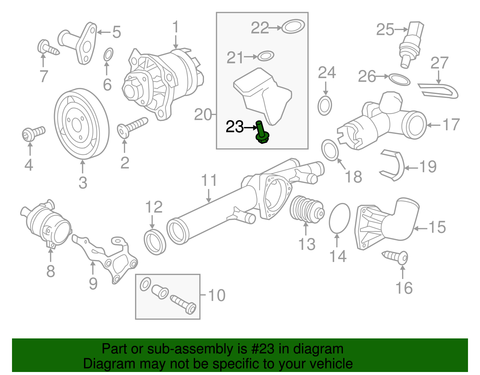 Outlet Pipe Screw - Porsche (N-902-929-03)