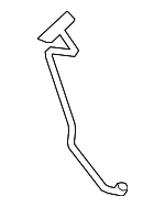 C2D29317 - : Brake Hydraulic Hose for Jaguar: XJ, XJR Image