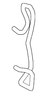 C2C27293 - Brakes: Caliper Mount Spring for Jaguar Image