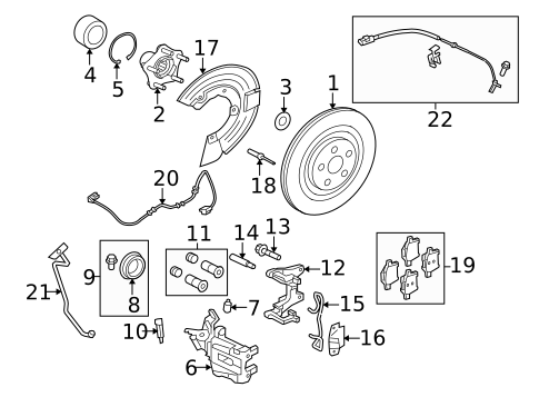 Rear Brakes for 2020 Jaguar F-Type #3