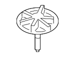 628502K100 - Tire &amp; Wheel: Spare Tire Stud for Kia Image