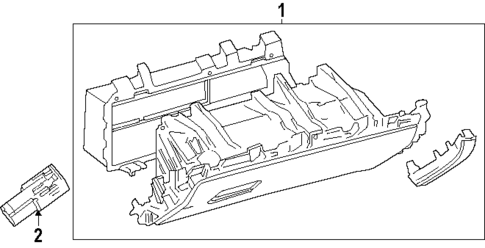 Glove Box for 2025 Toyota Crown Signia #0