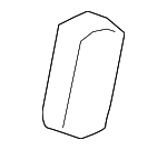 81652TLAA01ZA - Body: Seat Switch Knob for Honda: Accord, Civic, CR-V, HR-V, Insight, Odyssey, Pilot Image