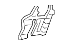 81247TBAA11ZA - Body: Seat Back Recliner Adjustment Mechanism Cover for Honda Image