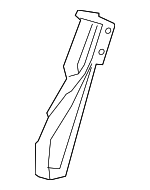 81160TBAA11 - Body: Holder for Honda: Civic, CR-V, Insight Image