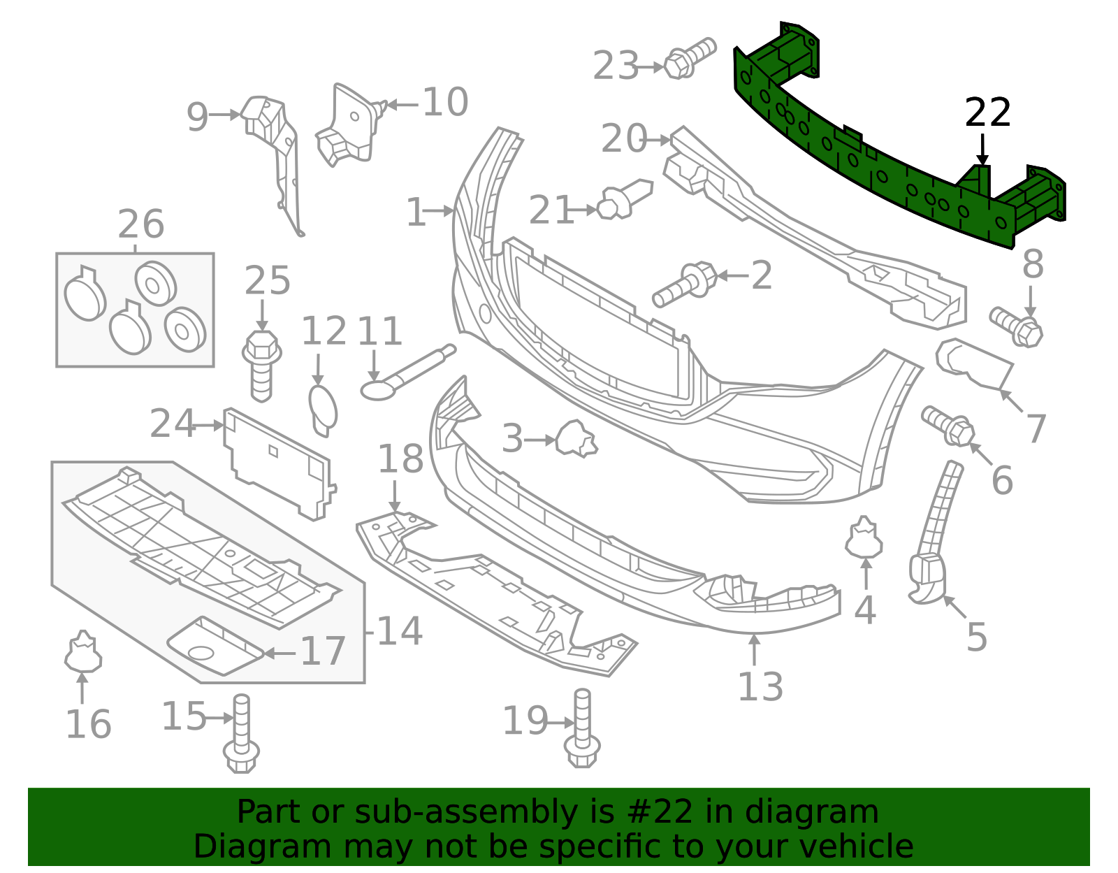 KPF1-50-070A - Impact Bar - 2022-2025 Mazda CX-5 | Mazda Swag