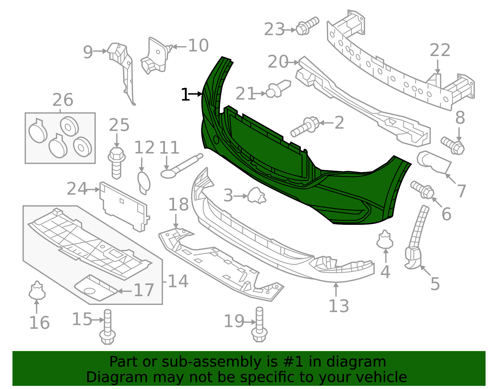 KSD5-50-031A-BB - Bumper Cover - 2022-2025 Mazda CX-5 | mazdaswag.com