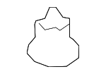 BGV456145 - Body: Bumper Cover Clip for Mazda Image