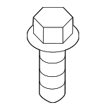 9CD600620 - Body: License Frame Screw for Mazda Image