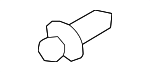 FD0168AC3 - Body: Absorber Fastener for Mazda Image