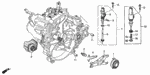 22825PX5A00 - Transmission - Manual: BOLT, RELEASE FORK for Honda Image