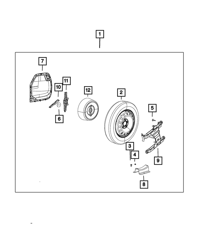 82215589AF - : Tire Repair Emergency Kit for Mopar Image