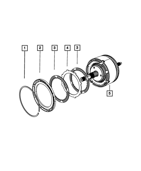 Gear Train for 2007 Chrysler Pacifica #8
