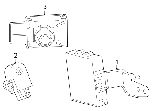 Electrical Components for 2011 Lexus HS250h #5