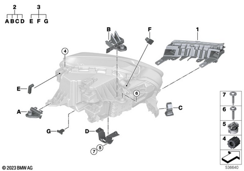 Headlight for 2024 Mini Countryman SE ALL4 #0
