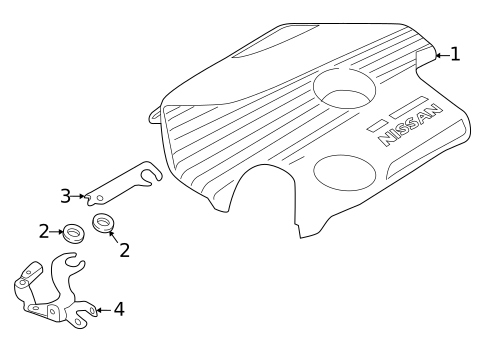 Engine Appearance Cover for 2017 Nissan Sentra #0