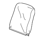 12474242 - Body: Seat Back Cover for Chevrolet: Silverado 1500, Silverado 1500 HD, Silverado 2500, Silverado 2500 HD, Silverado 3500 | GMC: Sierra 1500, Sierra 1500 HD, Sierra 2500, Sierra 2500 HD, Sierra 3500 Image