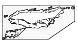 811500E710 - : Headlamp Assembly for Lexus Image