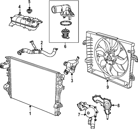Cooling System for 2024 Ram 1500 #0
