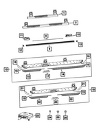 68509091AA - Exterior Ornamentation: Side Step Step Pad, Left for Mopar Image