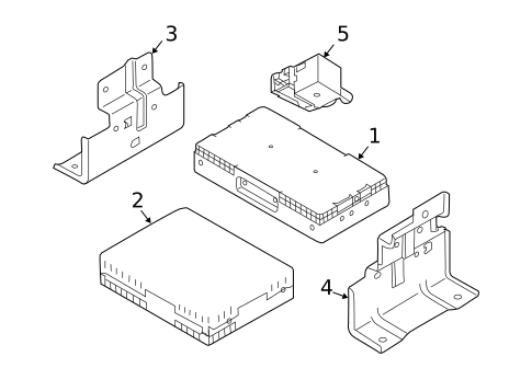 Communication System Components for 2019 Nissan 370Z #0