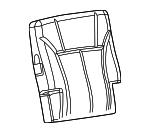 8890416900 - : Seat Back Cover for Isuzu Image