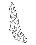 8889835540 - Body: Hinge for Isuzu Image