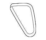 211792023 - Cooling System: Belt for Nissan: 300ZX, D21, Frontier, Pathfinder, Pickup, Van Image