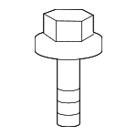 Drive Motor Inverter Coolant Reservoir Bolt