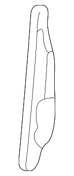 1J4839416A03C - Body: Channel Insert for Volkswagen Image