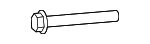 9019 - Suspension: Shock Mount Bolt for Mercedes-Benz Image