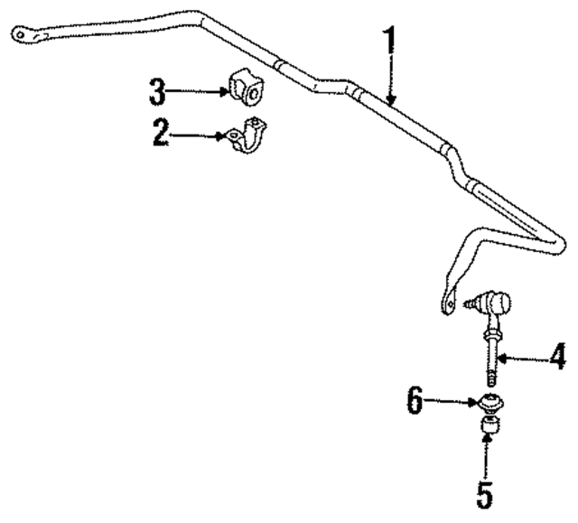 5461130R00 - : Stabilizer Bar for Nissan Image