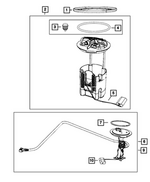 52030369AA - Fuel and Accelerator Pedal: Lock Ring for Mopar Image image