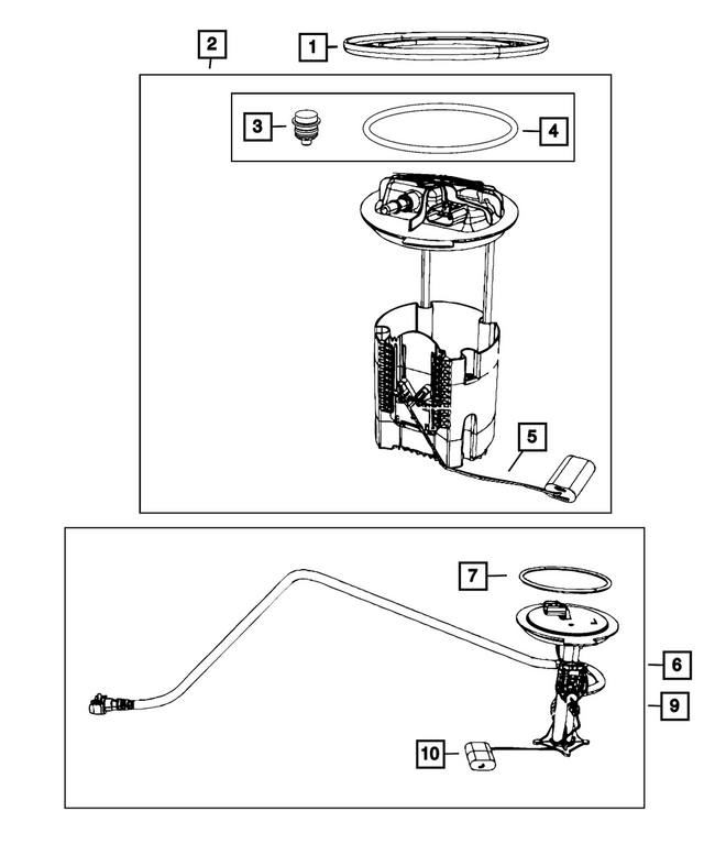 52030369AA - Fuel and Accelerator Pedal: Lock Ring for Mopar Image