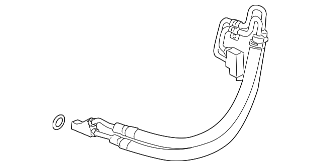 Power Steering Gear Inlet Hose 23247519 GM | GMPartsDirect.com