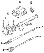 4587035060 - Steering: Tube Assembly for Toyota: Pickup Image
