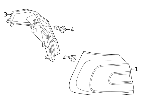 Combination Lamps for 2015 Jeep Cherokee #0