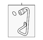 31319281 - Cooling System: Automatic Transmission Oil Cooler Tube for Volvo Image