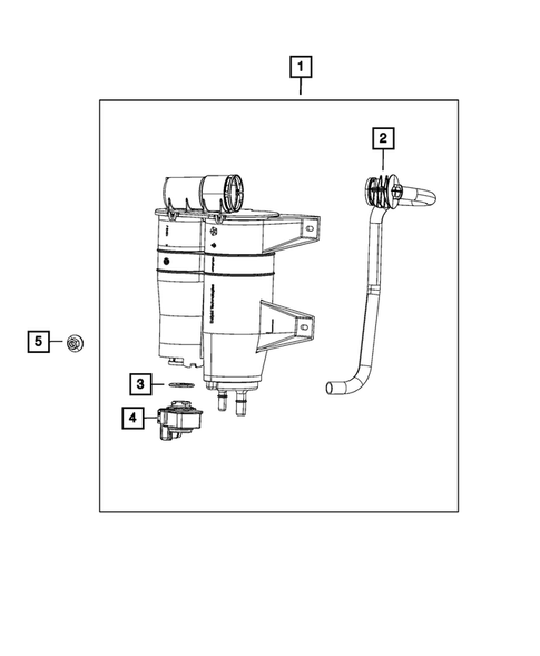 Vacuum Canister/Leak Detection Pump for 2022 Jeep Grand Wagoneer #0